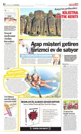 ARAP MÜŞTERİ GETİREN TURİZMCİ EV DE SATIYOR