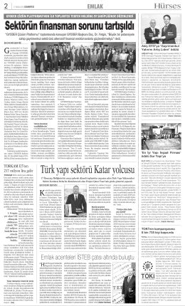 EMLAK ACENTELERİ İSTEB ÇATISI ALTINDA BULUŞTU