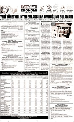 YENİ YÖNETMELİKTEN EMLAKÇILAR UMDUĞUNU BULAMADI-2