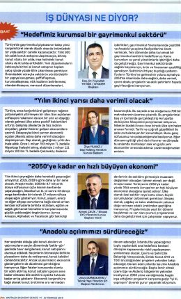 İŞ DÜNYASI NE DİYOR İNŞAAT1